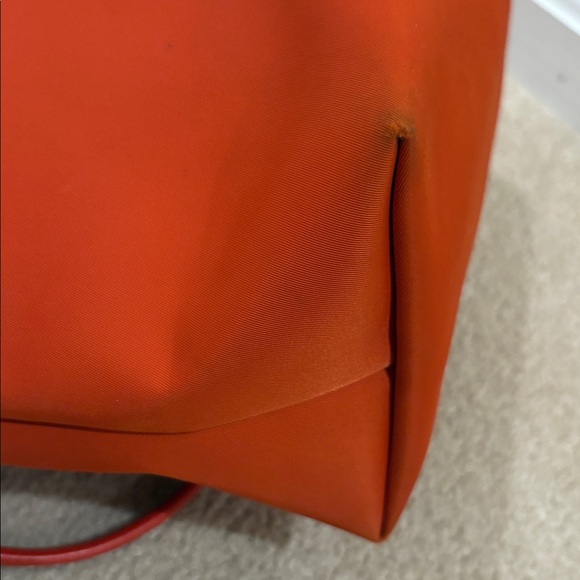 Longchamp Vibrant Orange Tote Bag - Picture 9 of 10